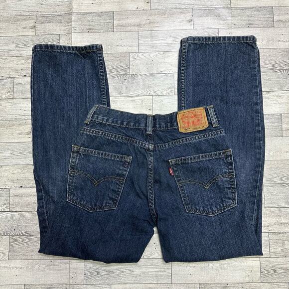 Levi's | 550 Relaxed Pants | Blue | 12 Slim W24" X L26" W61 CM - Picture 1 of 8